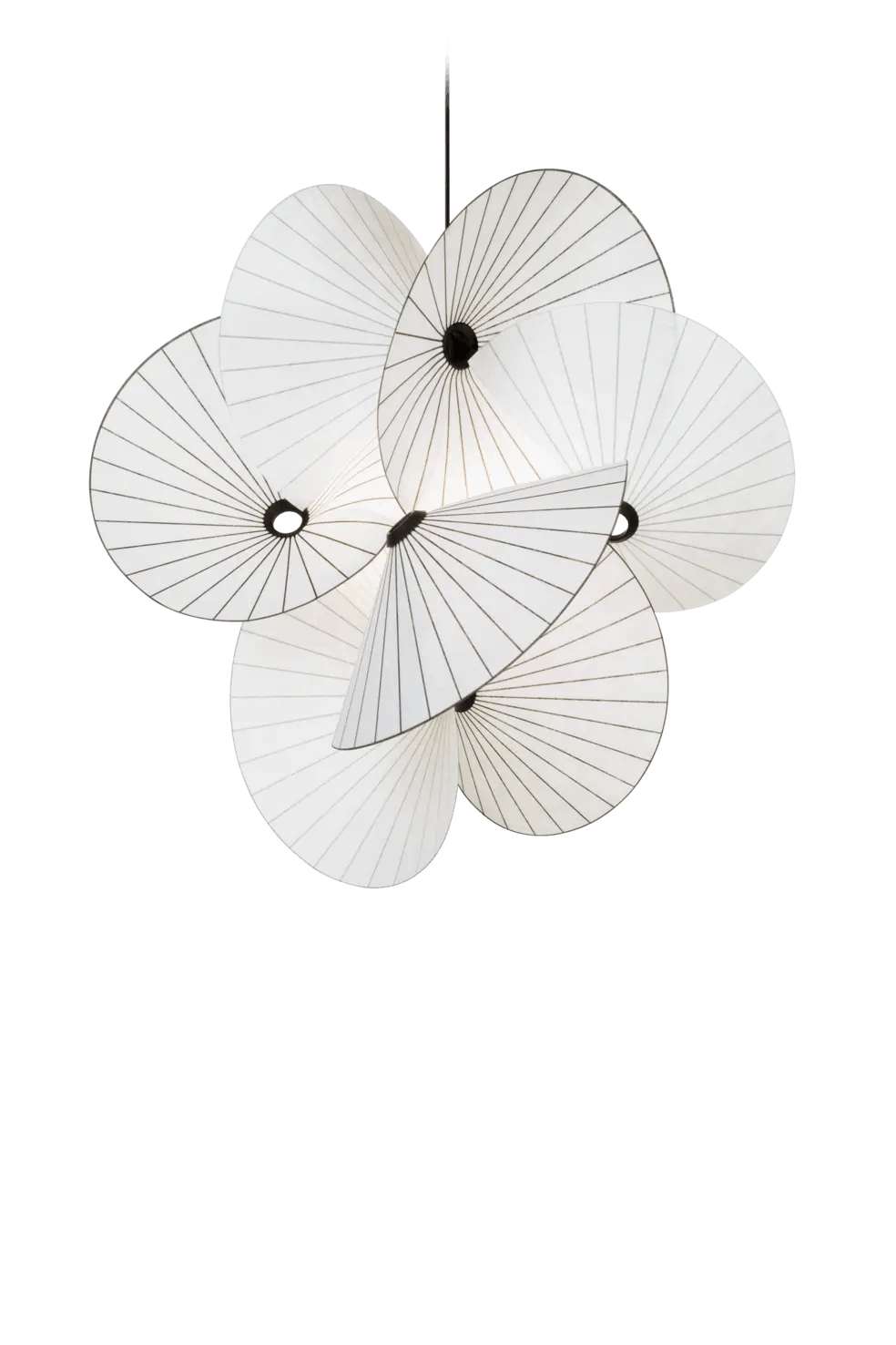 Serpentine Pendant in White