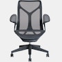 Cosm Task Chair Mid Back Leaf Arm