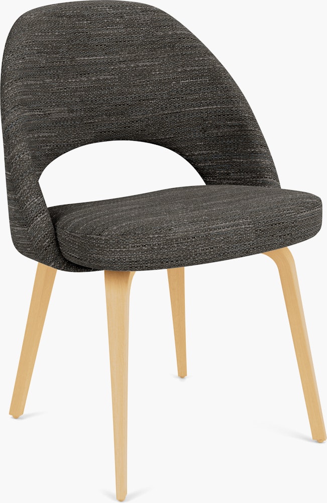 Saarinen Executive Side Chair with Wood Legs
