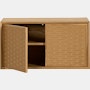System Cado Sideboard - 1 Cabinet,  Oak,  Woven Push Cabinet