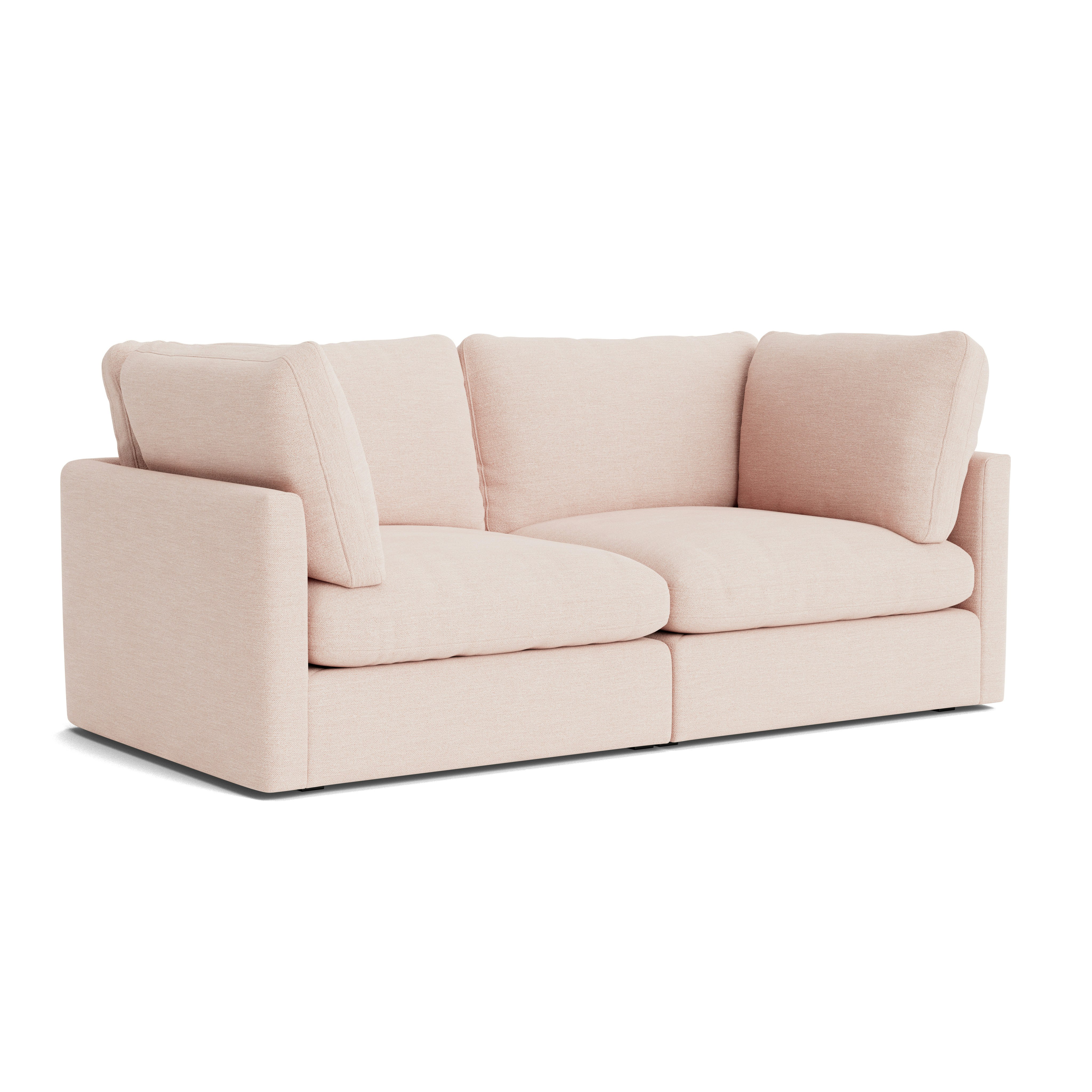 Hackney Compact 2 Seat Sofa - Mode, 026 Petal