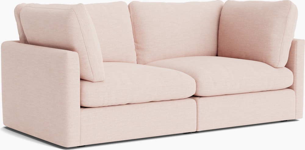Hackney Compact 2 Seat Sofa - Mode, 026 Petal