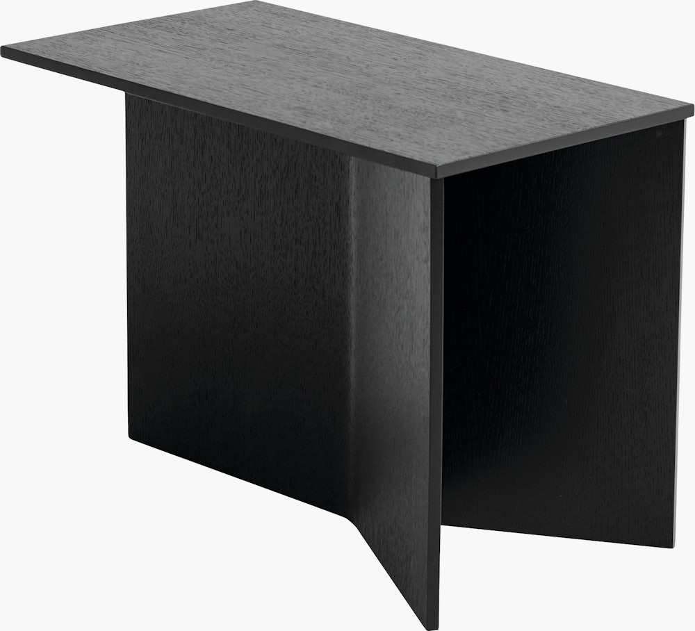 Wood Slit Side Table, Black – Design Within Reach Wood Slit Side Table, Black – Design Within Reach
