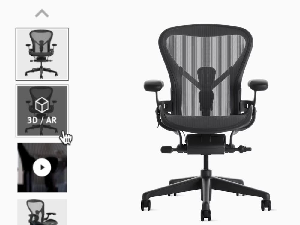 HM AR Landing Page image