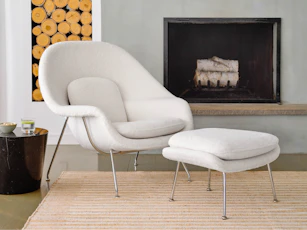 Womb Chair with Ottoman