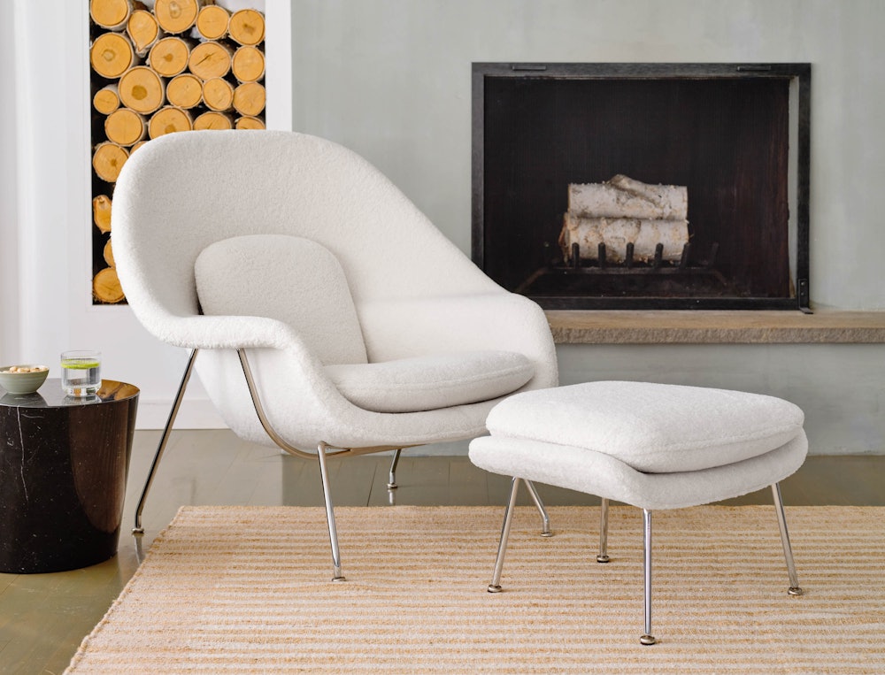 Womb Chair and Ottoman