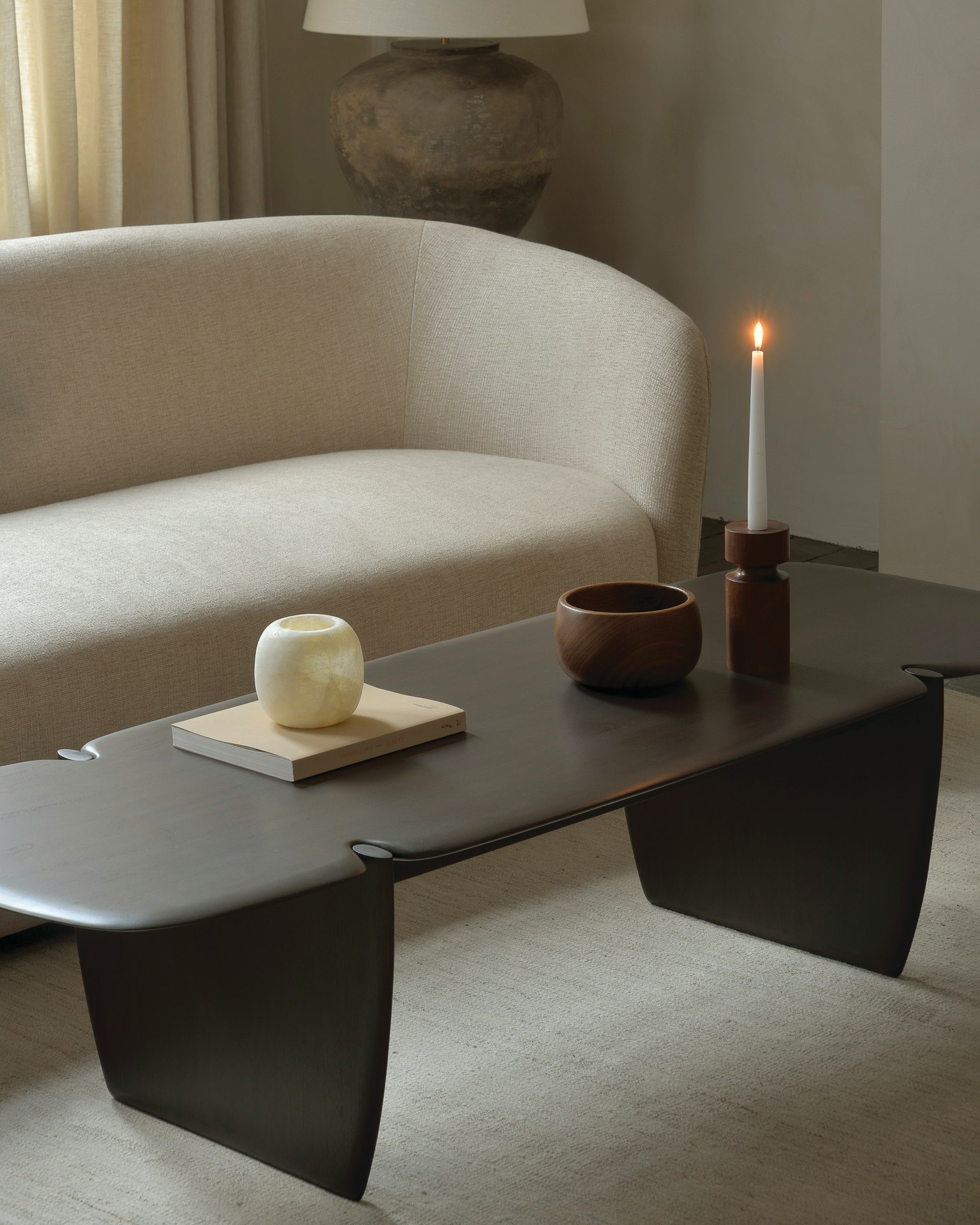 Mahogany PI Coffee Table 