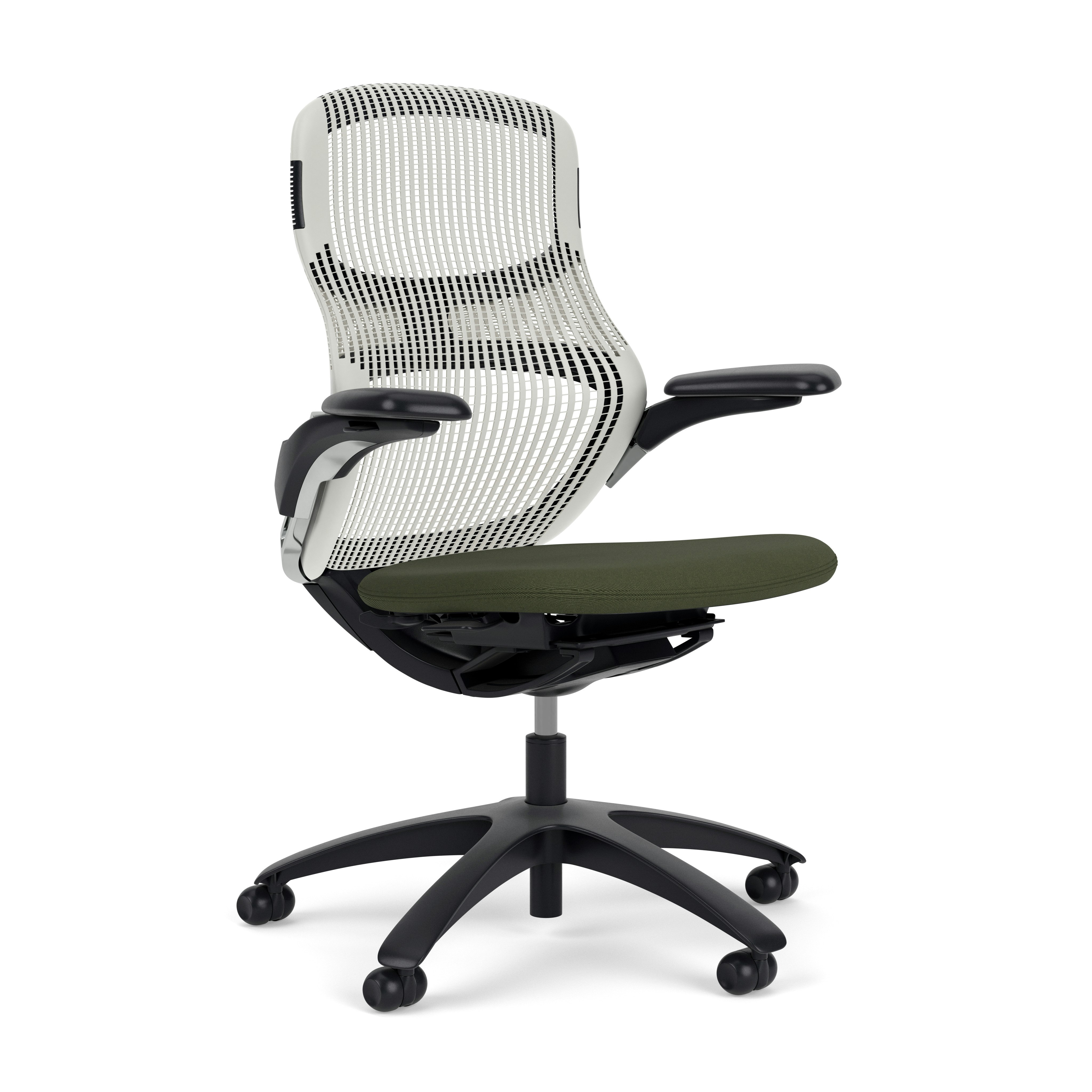 Generation Chair - Dark, High Performance, Meteor, Generation, Olive, Plastic Standard, Hard Wheel