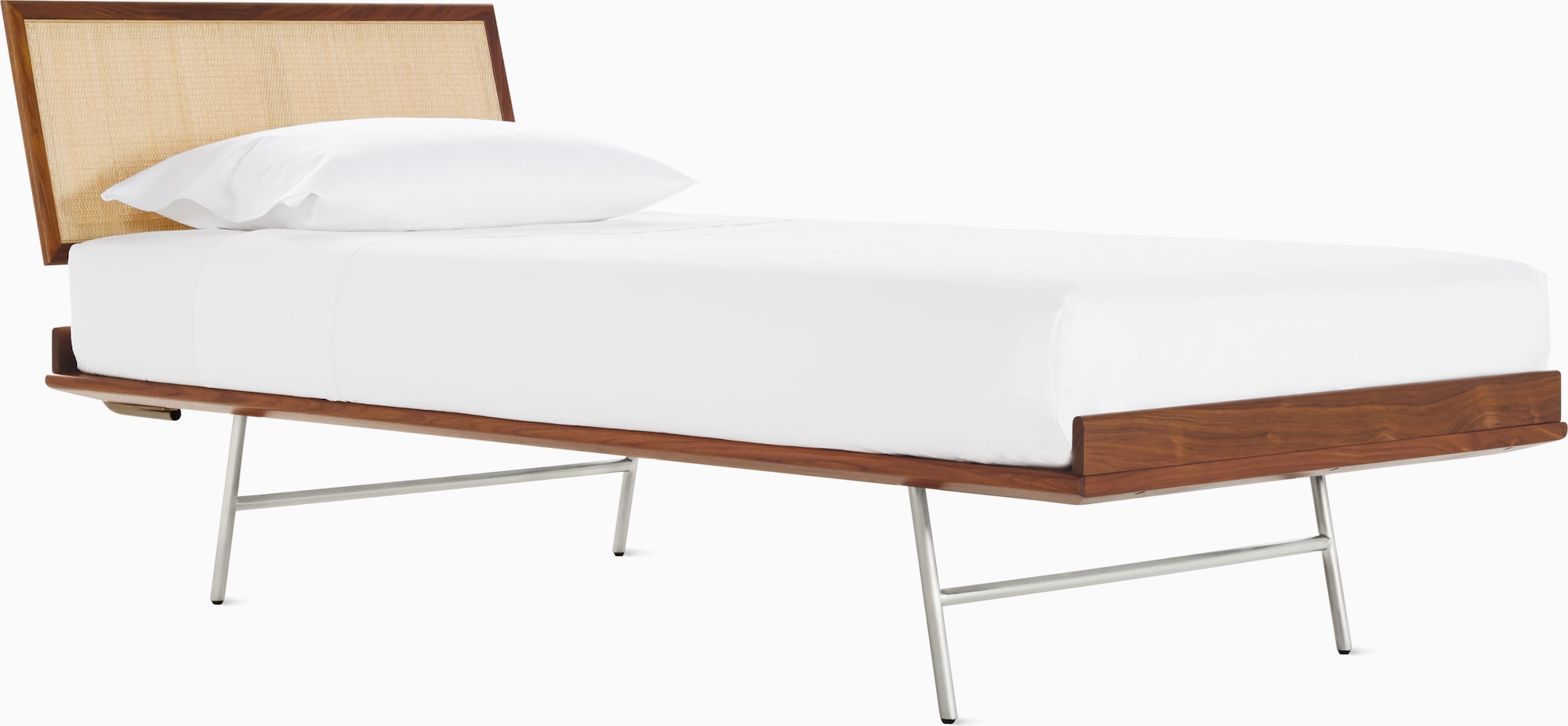 Nelson Thin Edge Bed Cane Herman Miller Nelson Thin Edge Bed Cane Herman, Slim King Bed Frame