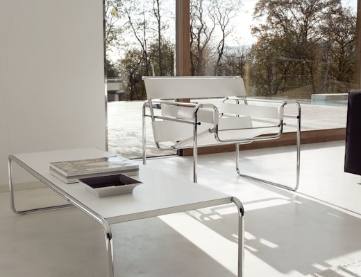 Wassily Chair and Laccio Table Marcel Breuer Wassily Chair and Laccio Table