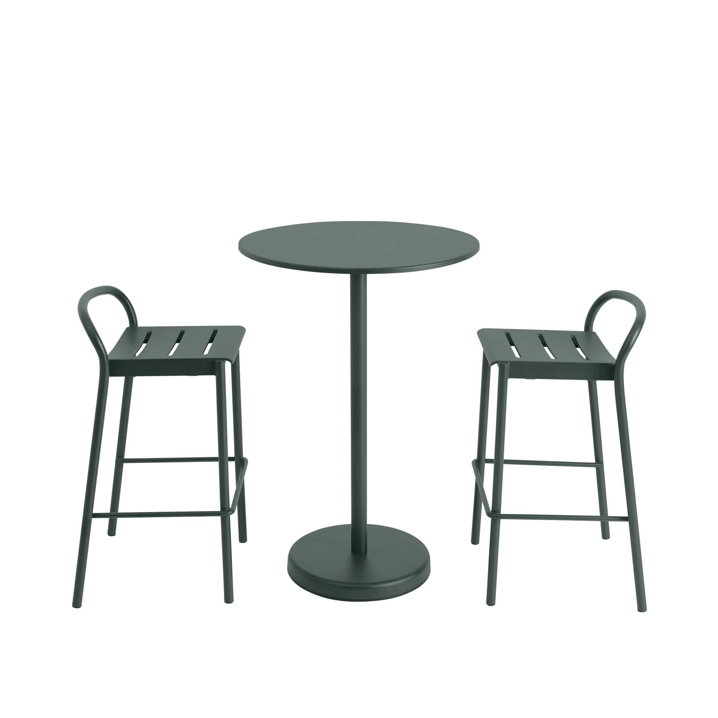 Linear Steel High Table