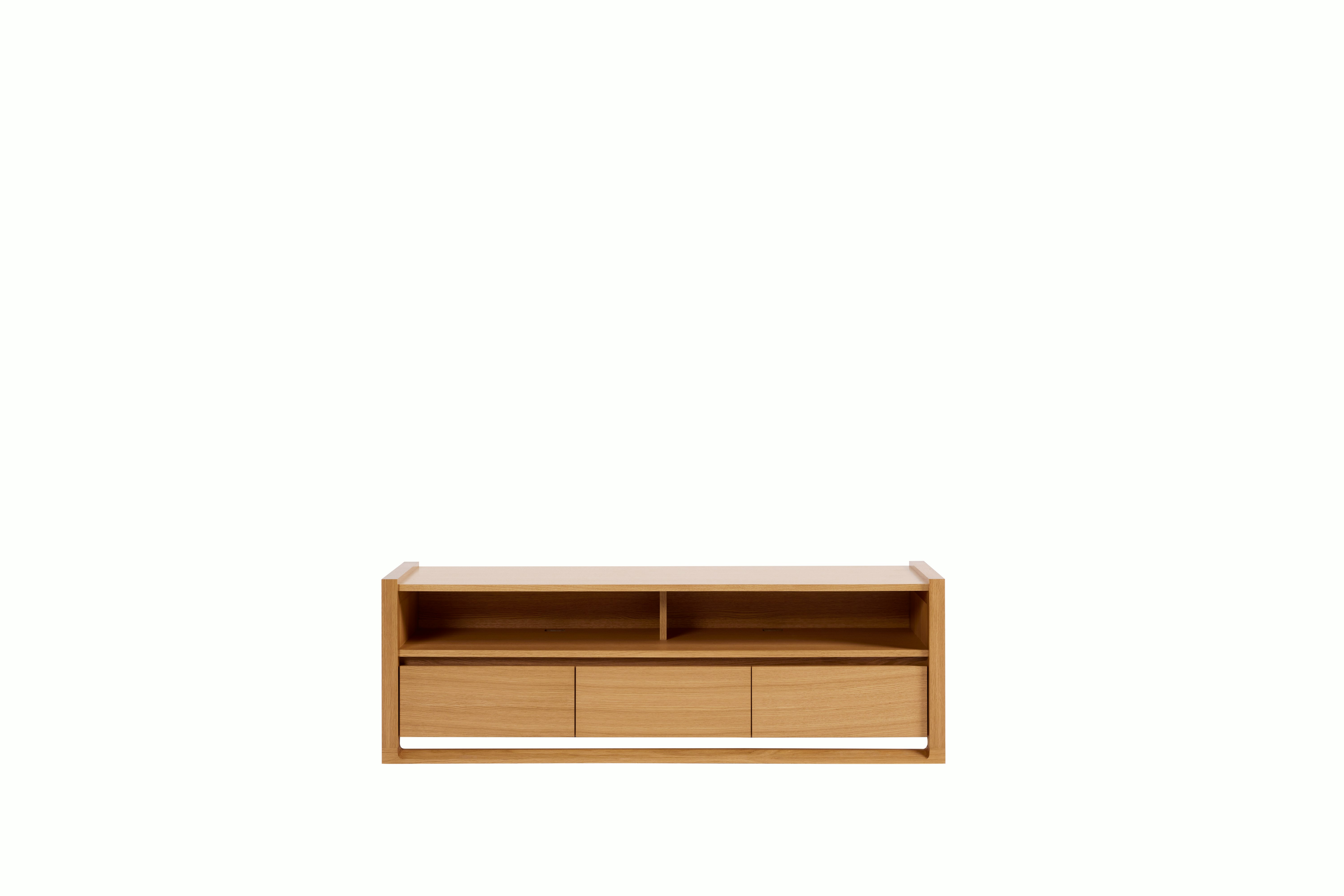 Matera Media Unit,  oak,  60 in