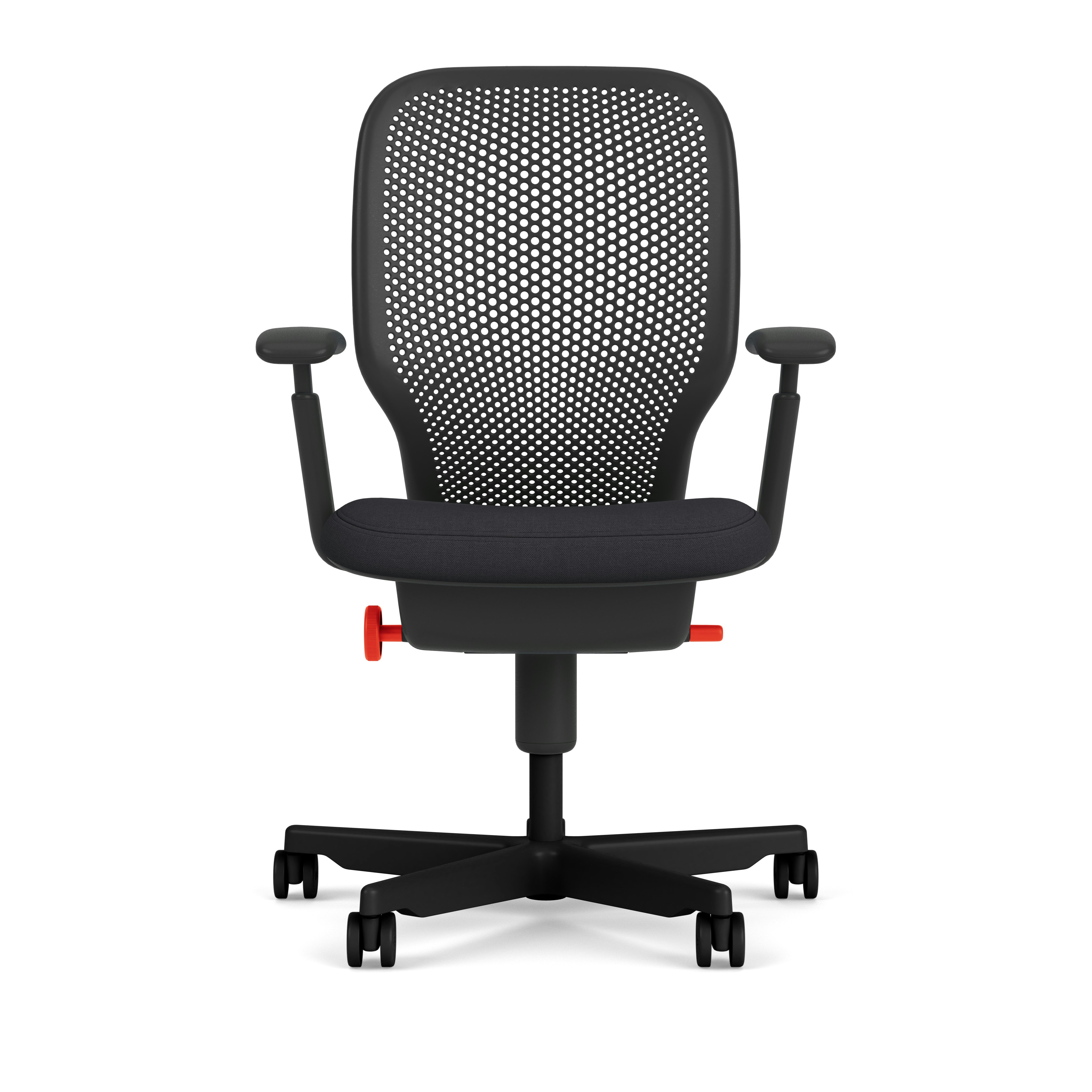 Newson Task Chair - Height Adjustable Arms, Plastic Base