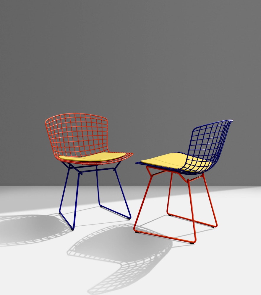 Bertoia Two-Toned Side Chair