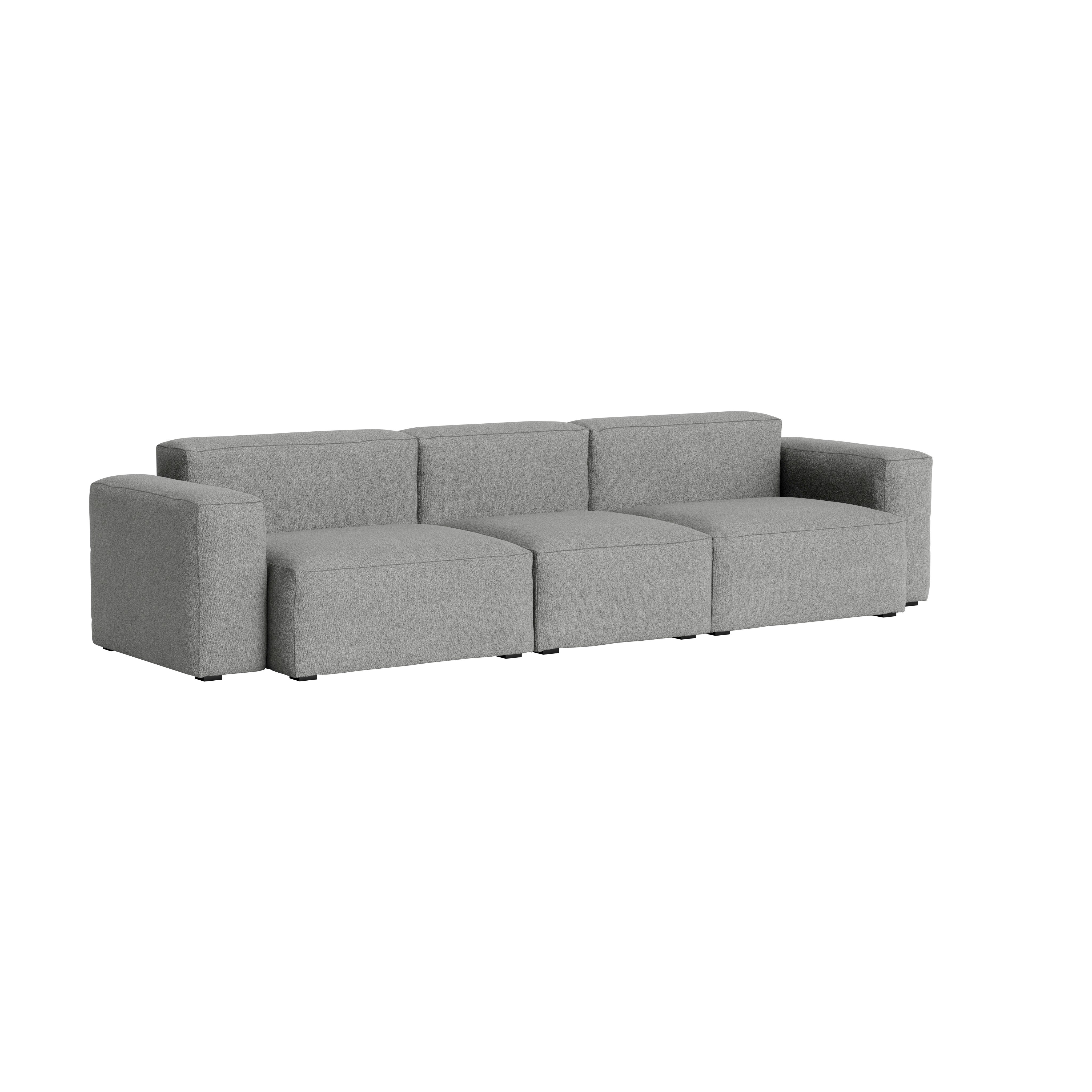 Mags SL 3-Seat Sofa - Pecora, Grey