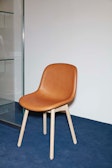 Neu 13 - Upholstered Side Chair Wood Base