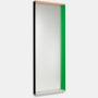 Colour Frame Mirror,  Green/Pink,  Large
