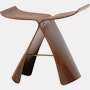 Yanagi Butterfly Stool in Palisander