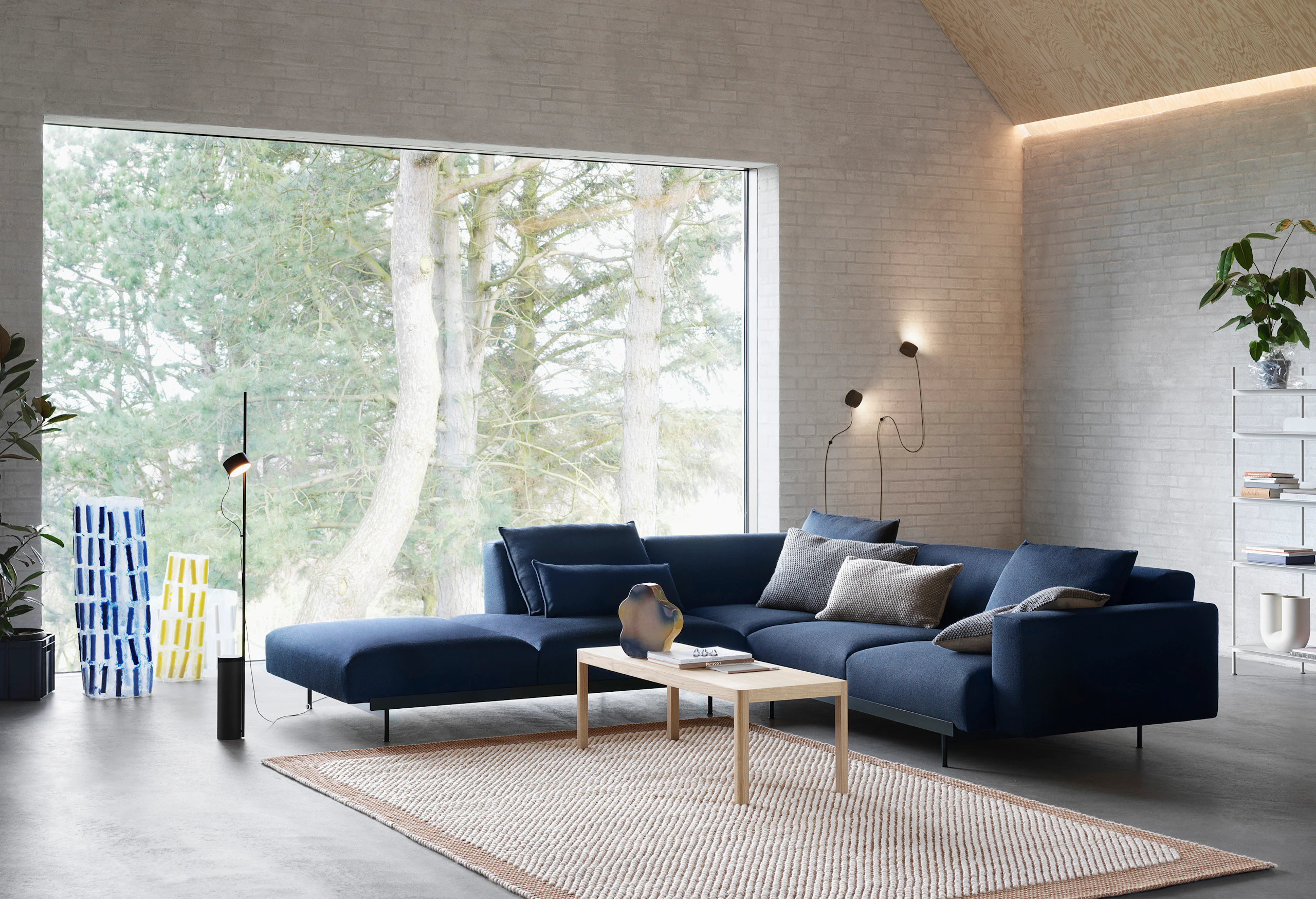 In Situ Modular Sofa - Corner Configuration 2 - Vidar 554