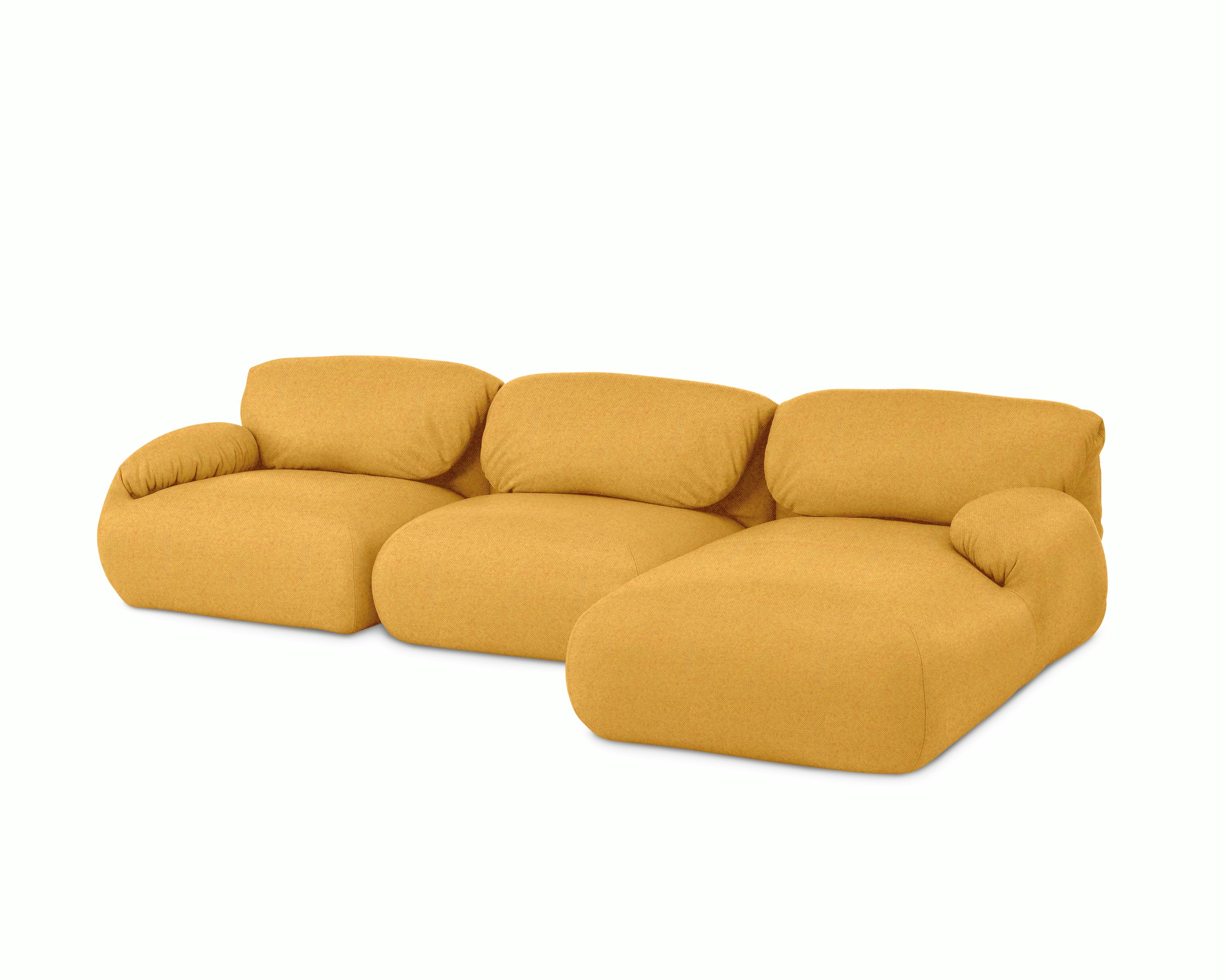 Luva Modular 3 Seat Sectional  - Right