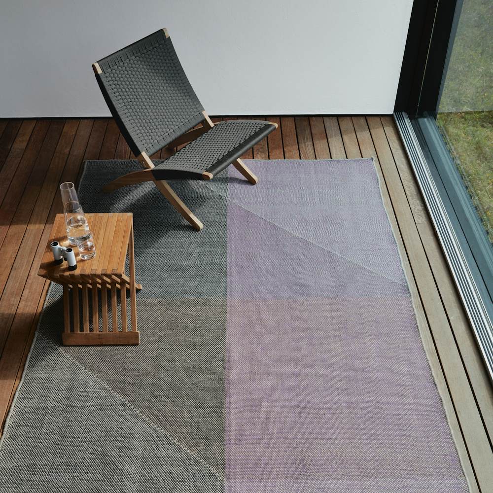 Capas Indoor Outdoor Rug with Cuba Chair and Fiona Stool