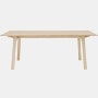Earnest table extendable 205x100 oak muuto 5000x5000 hi res