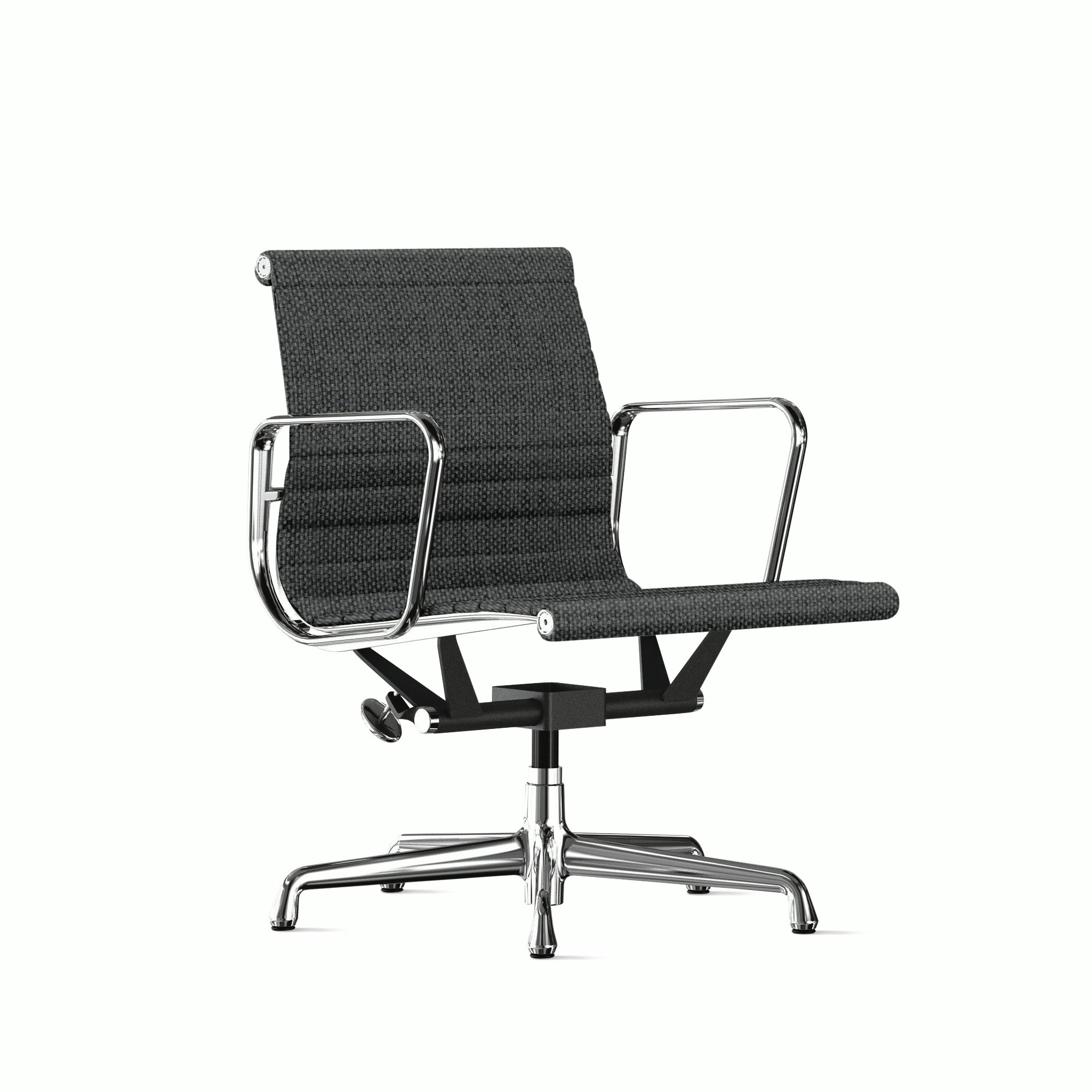 Eames Aluminum Group Chair - Management Height,  Manual Lift