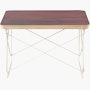 Eames Wire Base Low Table Eames Wire Base Low Table, Veneer