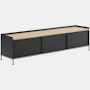 Enfold sideboard 186x45 h48 oak anthracite black side