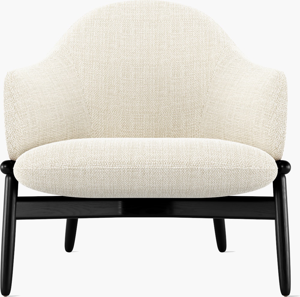ReFrame Lounge Chair - Mid Back,  Capri,  Snow,  Ebony Ash