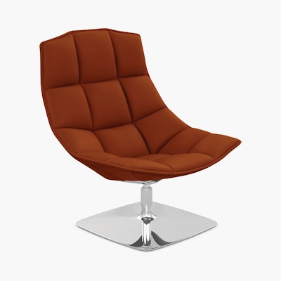 Jehs and Laub Lounge Chair, Leather