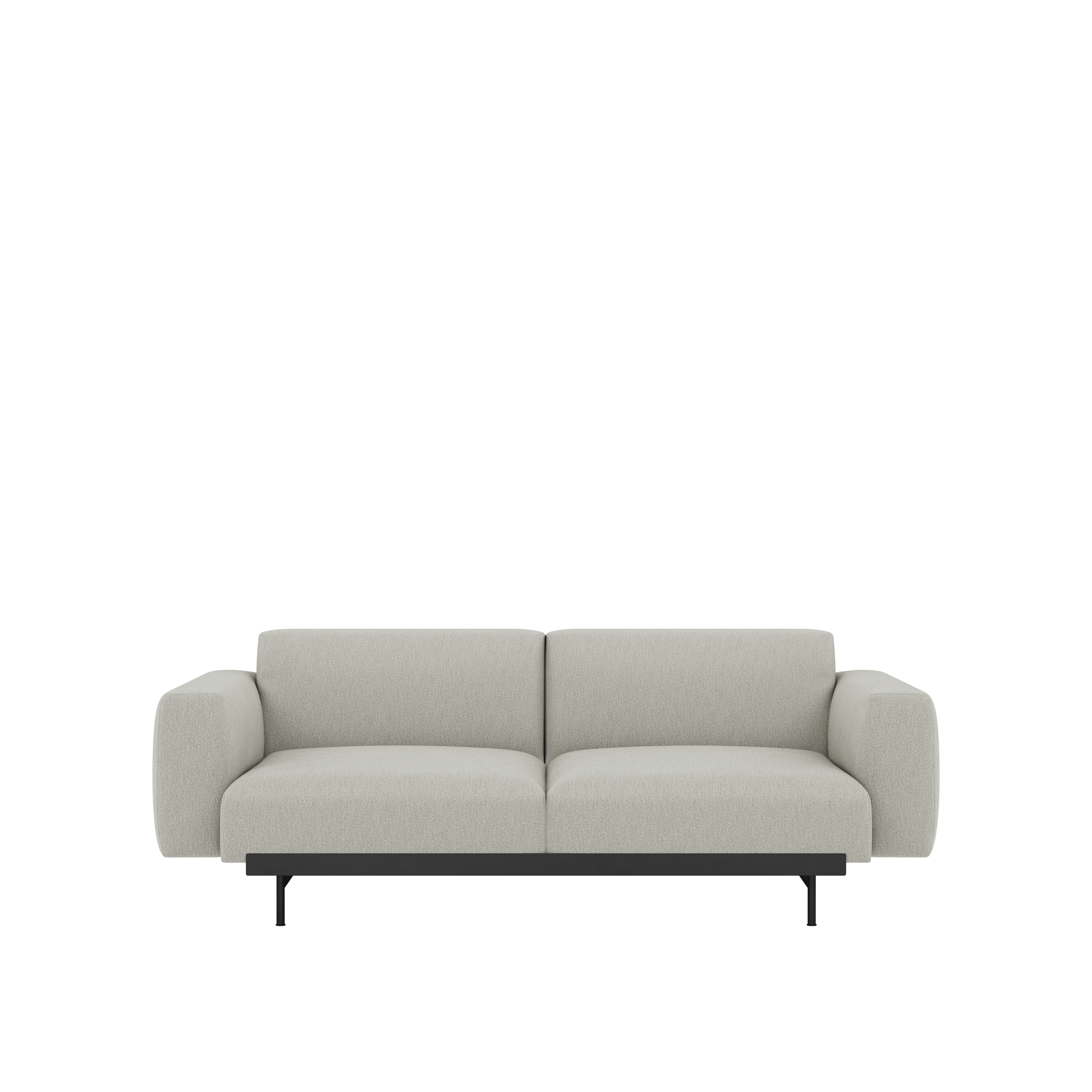 In Situ Modular Sofa- 2 Seater Sofa,  Configuration 1,  Clay,  12 Light Grey