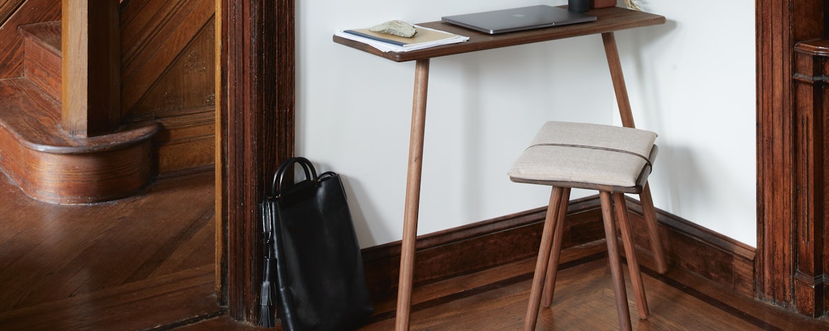 Georg Stool and Georg Console Table in home setting