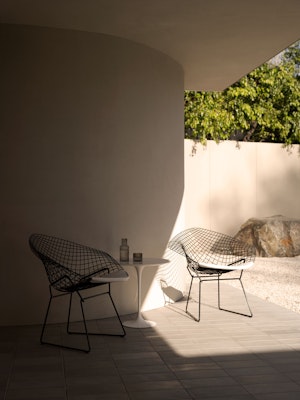 Bertoia Diamond Outdoor Lounge Chair 