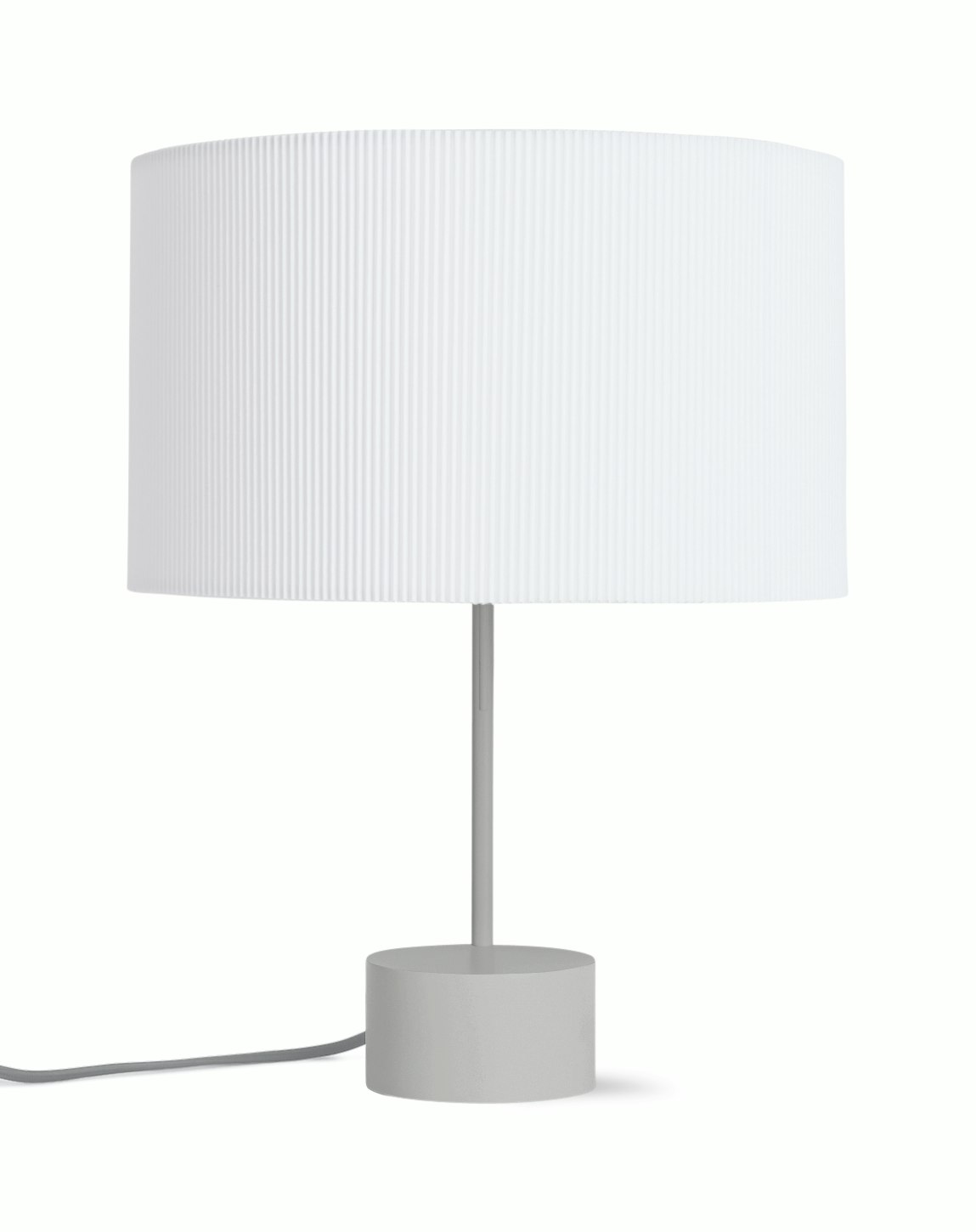 Pleat Drum Table Lamp