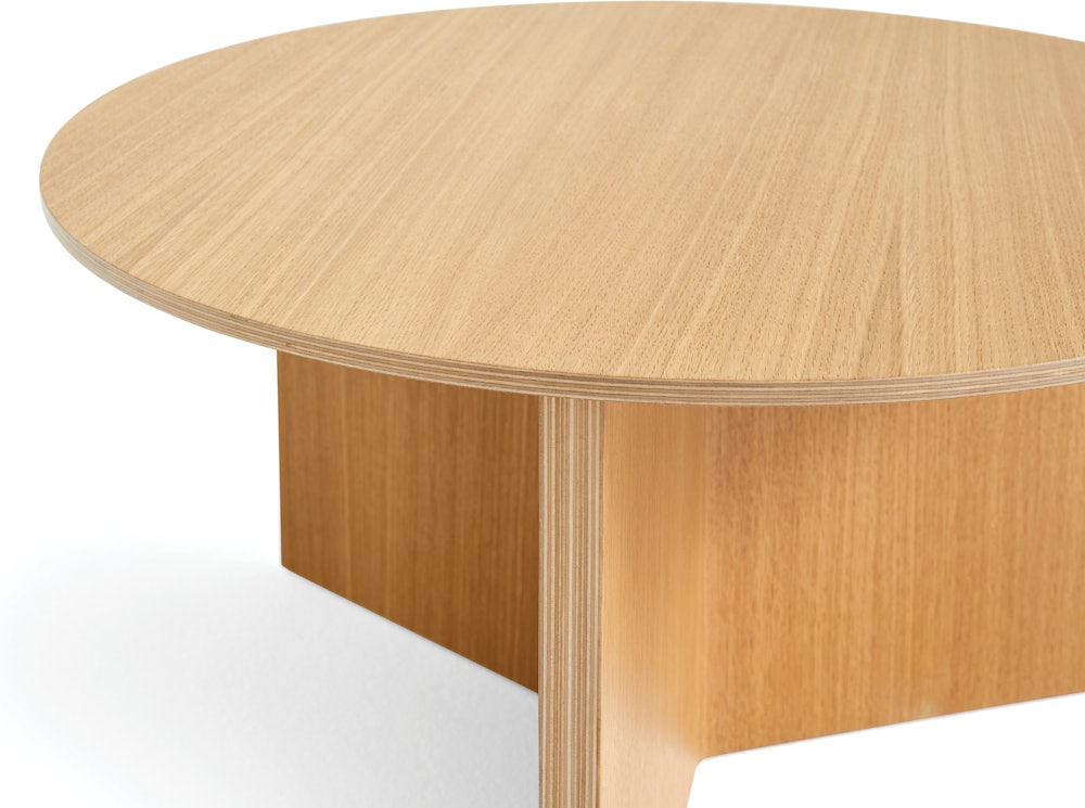 Wood Slit Coffee Table