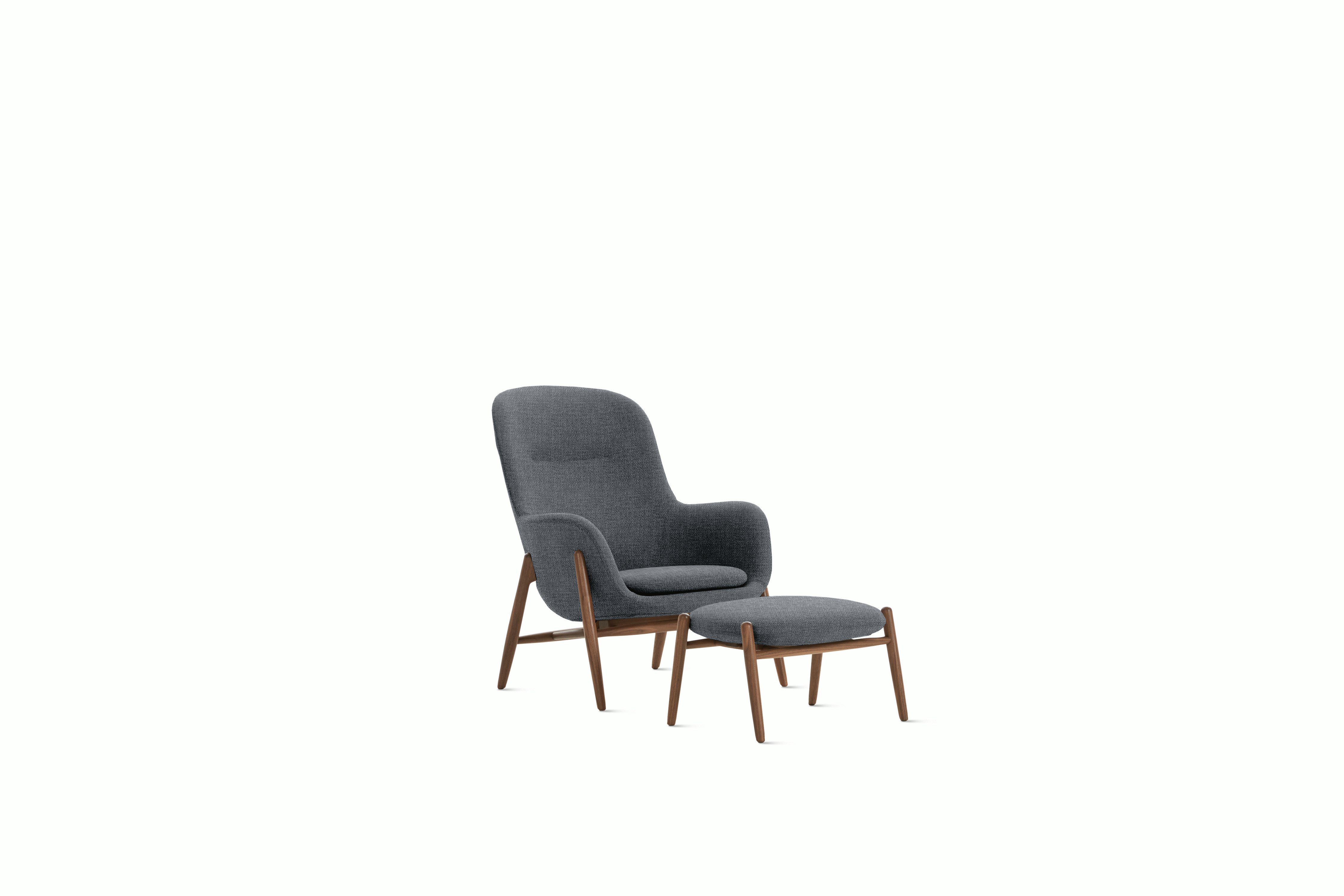 Nora Lounge Chair and Ottoman