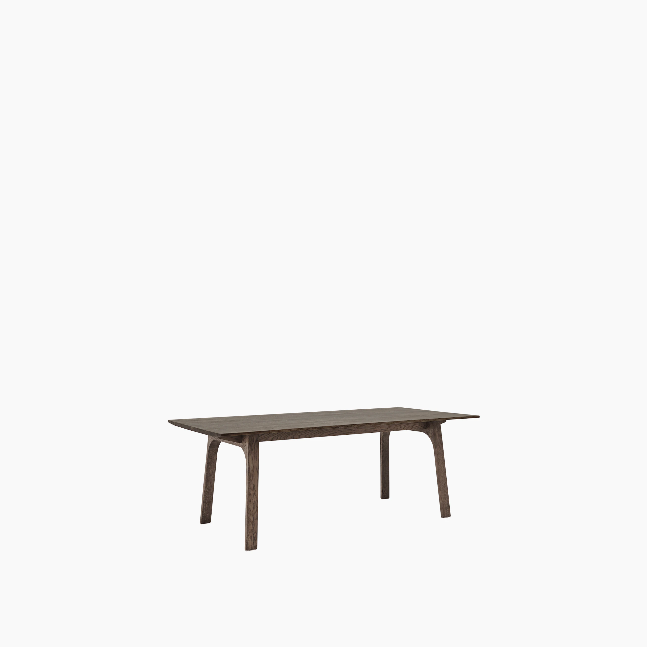 Earnest table extendable 205x100 dark oiled oak angle muuto 5000x5000 hi res