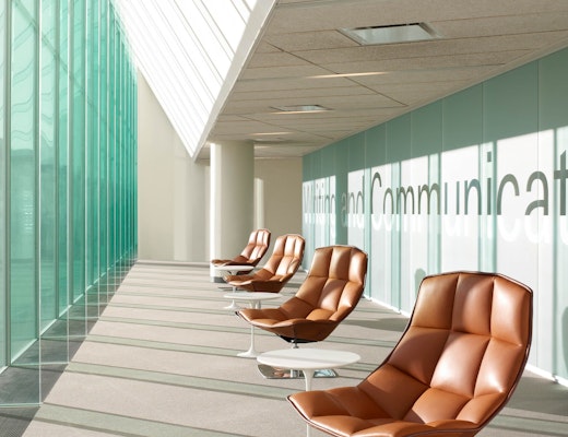 Jehs+Laub Lounge Chair, Saarinen Side Table Jehs+Laub Lounge Chair and Saarinen Side Table