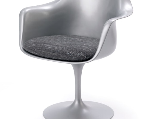 Tulip Arm Chair in Platinum finish Tulip Arm Chair in Platinum finish