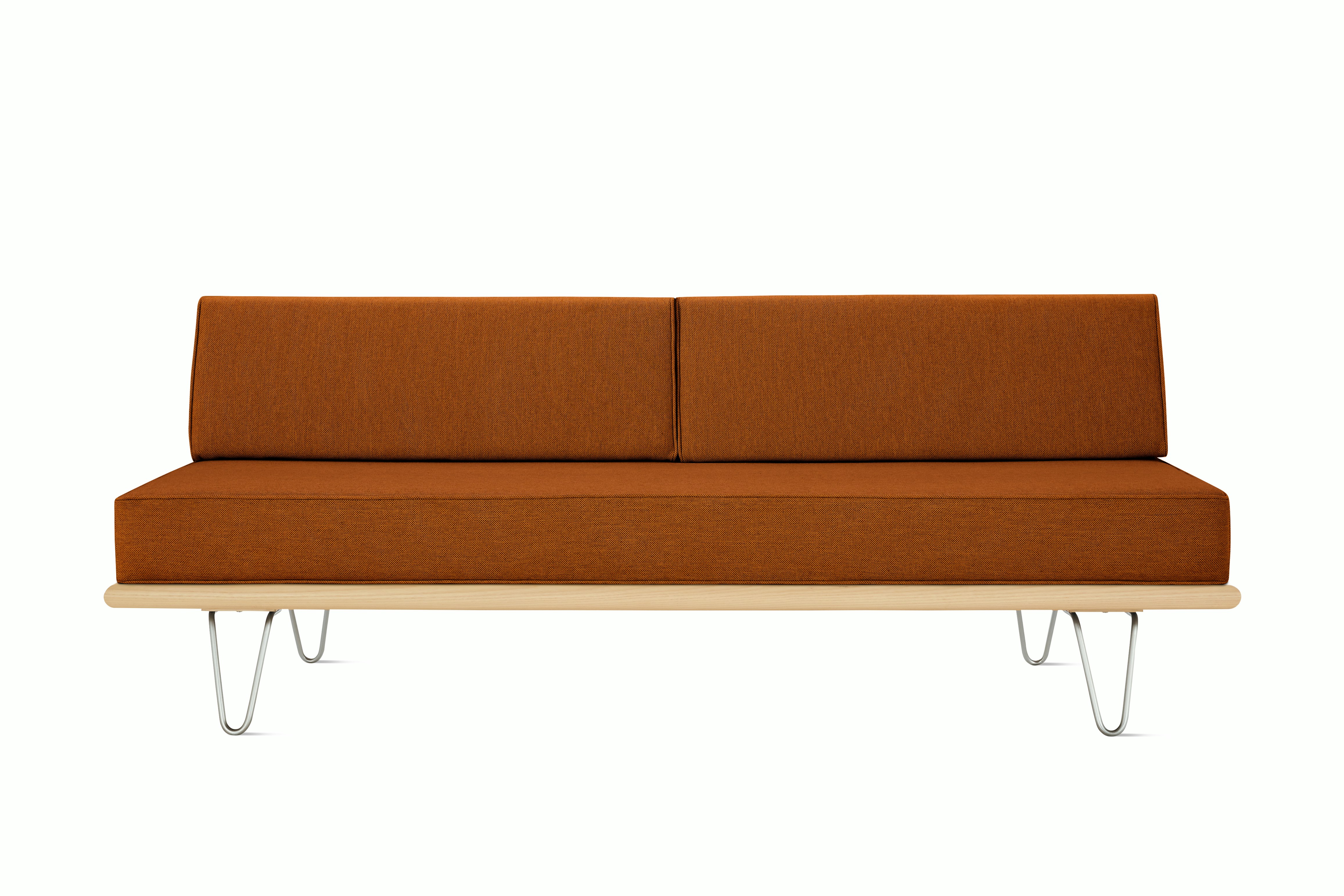Nelson Daybed - Back Bolster,  Ash,  Mode,  Rust,  Hairpin