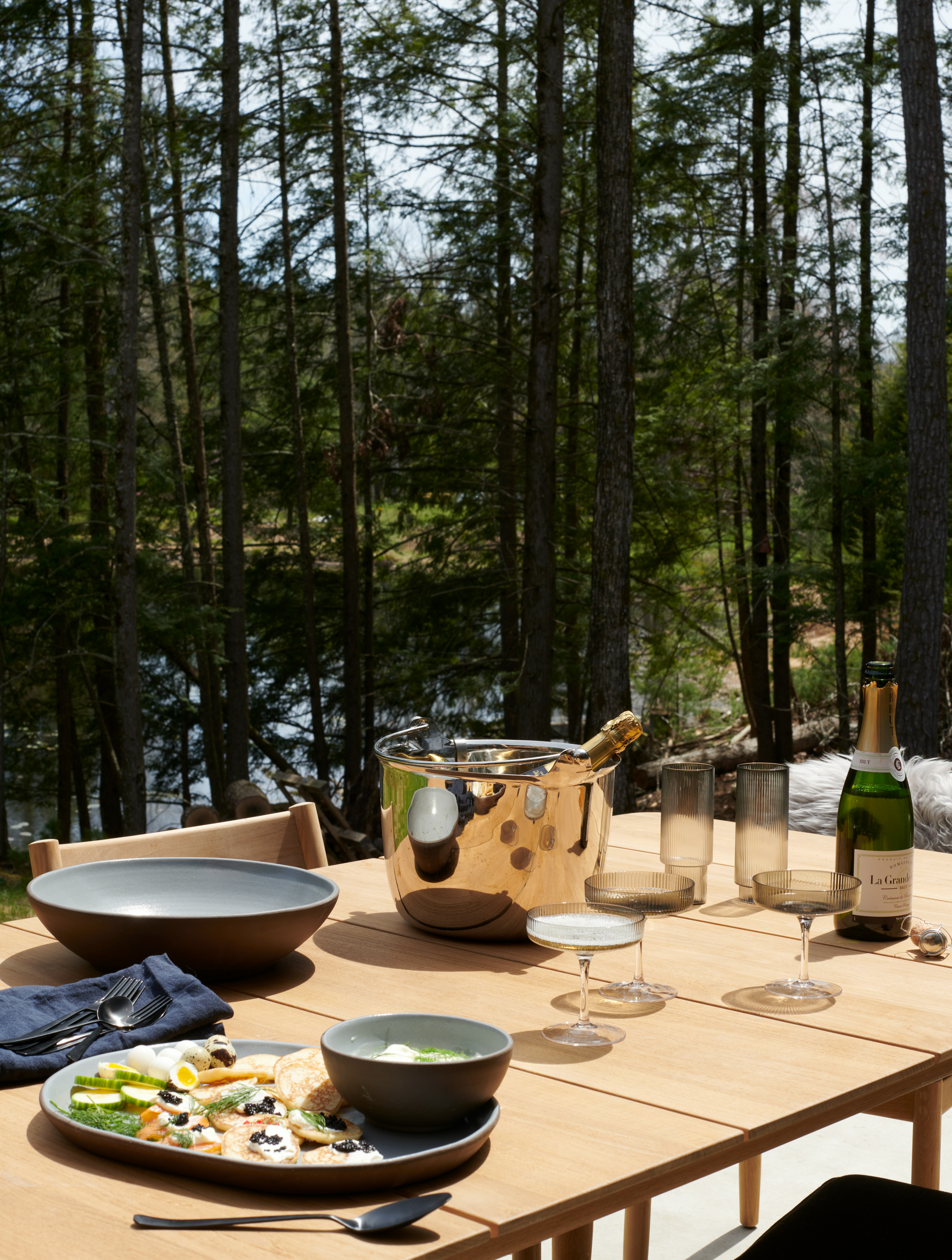 Ripple Long Drink Glasses - Set of 4