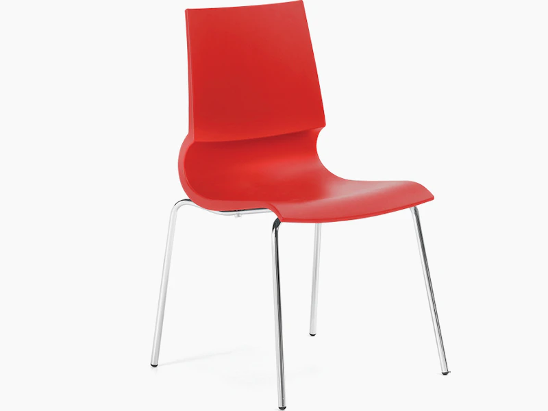 Gigi Stacking Chair, Armless