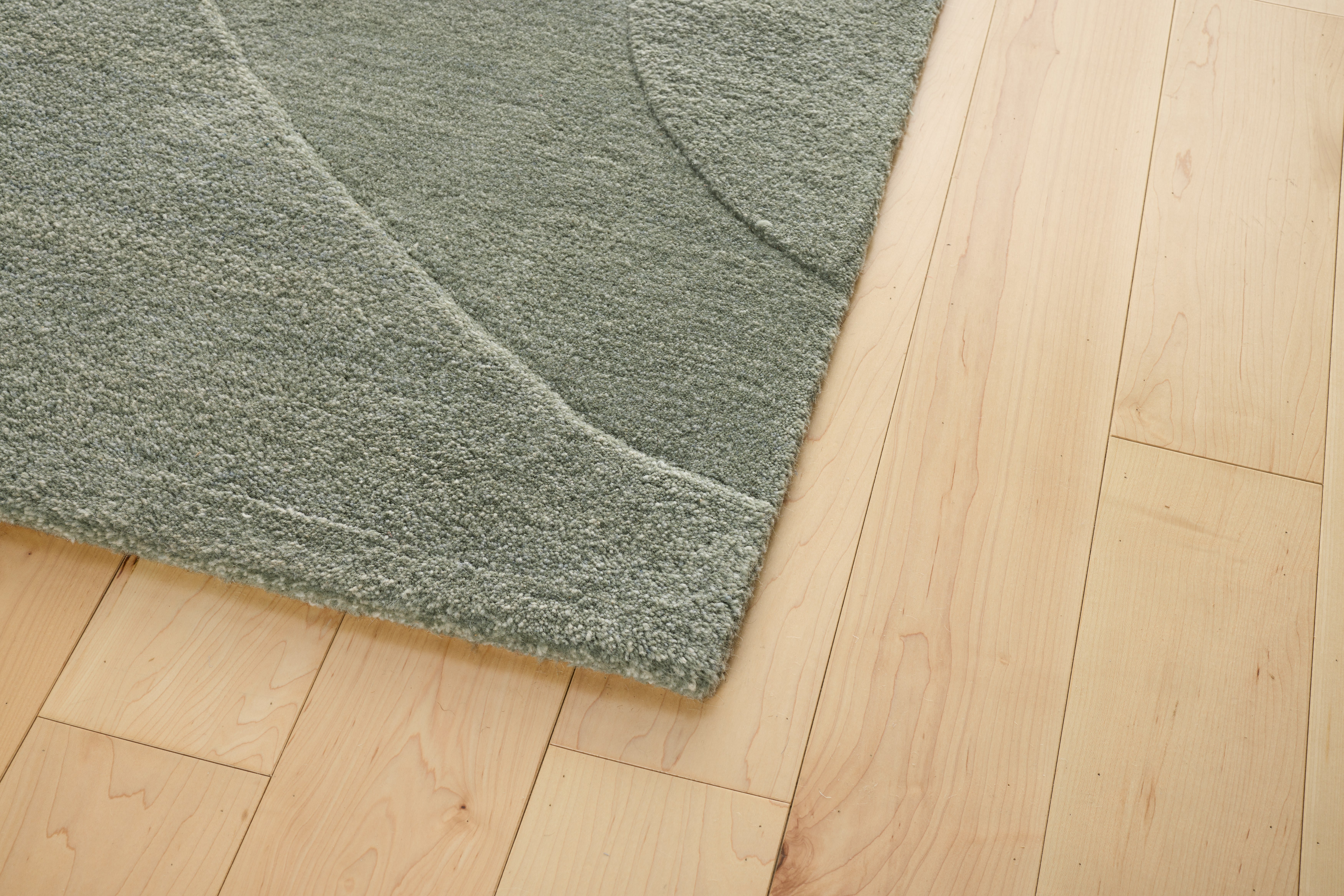 Onda Handtufted Wool Rug - Mist