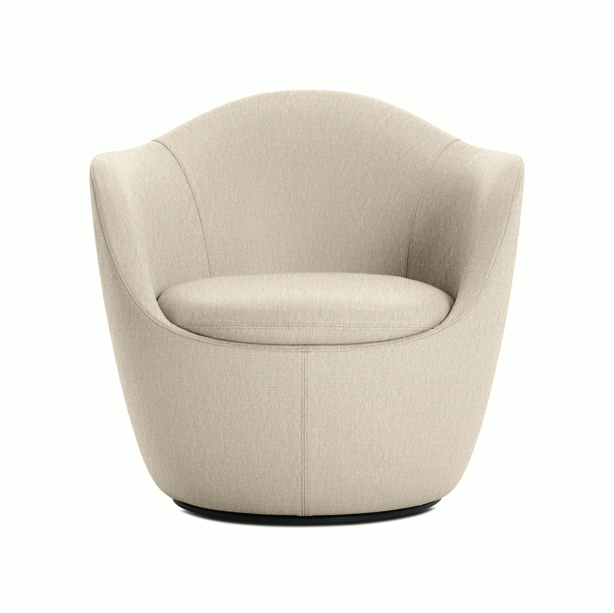 Lina Swivel Chair in Album Linen,  Gentle