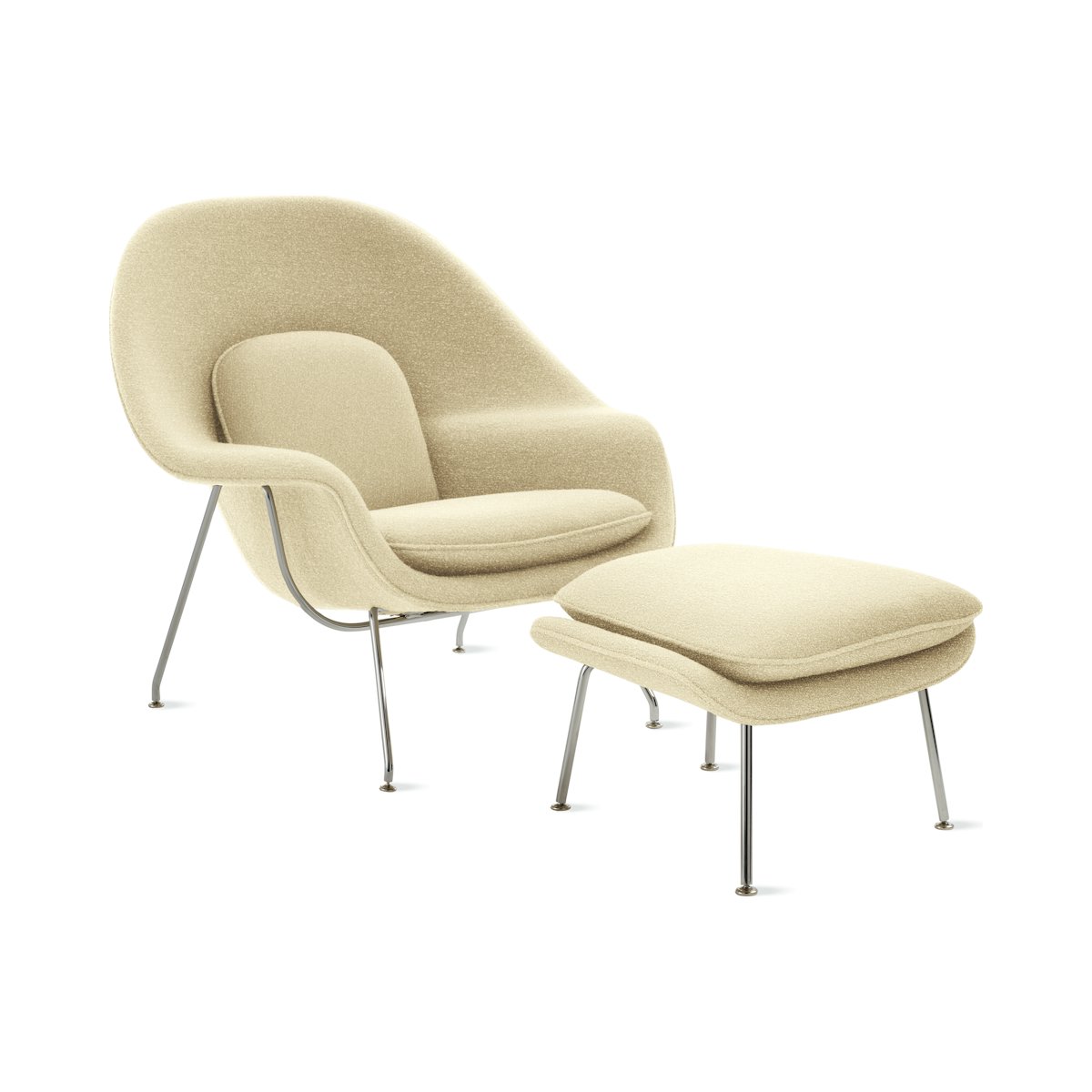 Womb Chair and Ottoman Womb Chair and Ottoman, Standard