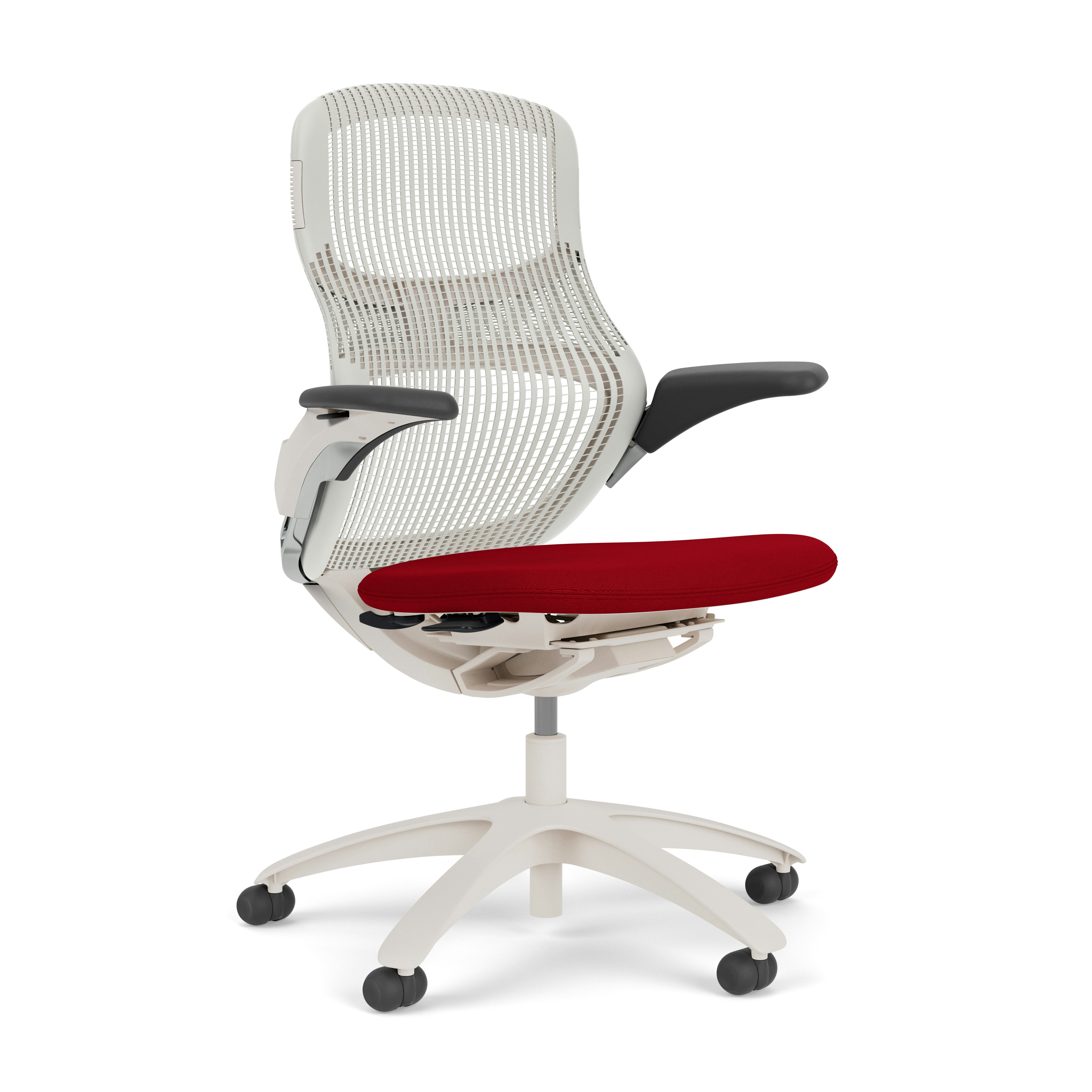 Generation Chair - Light, Height Adjustable, Meteor, Generation, Firecracker, Plastic Standard, Hard Wheel