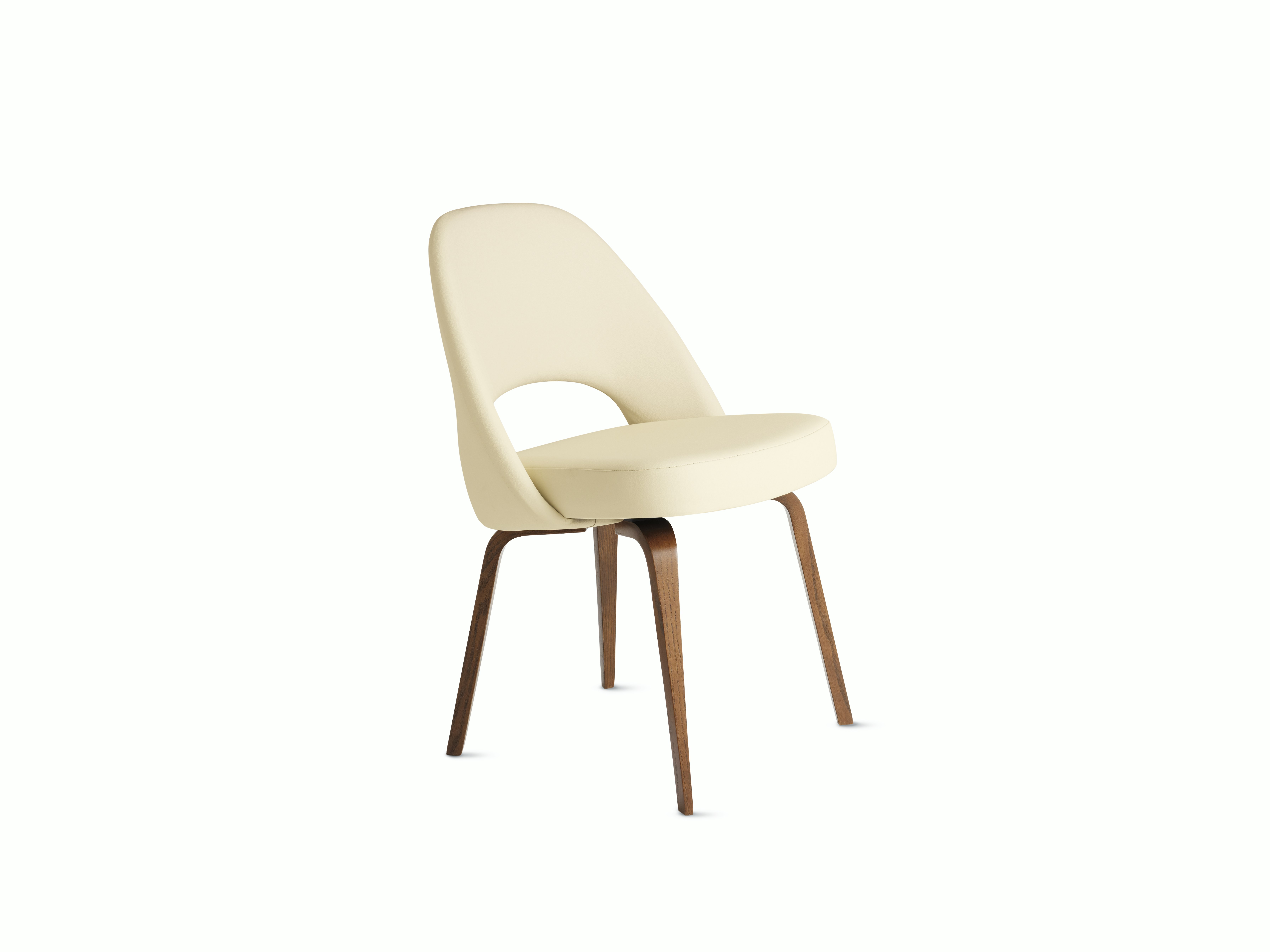 Saarinen Executive Side Chair with Wood Legs