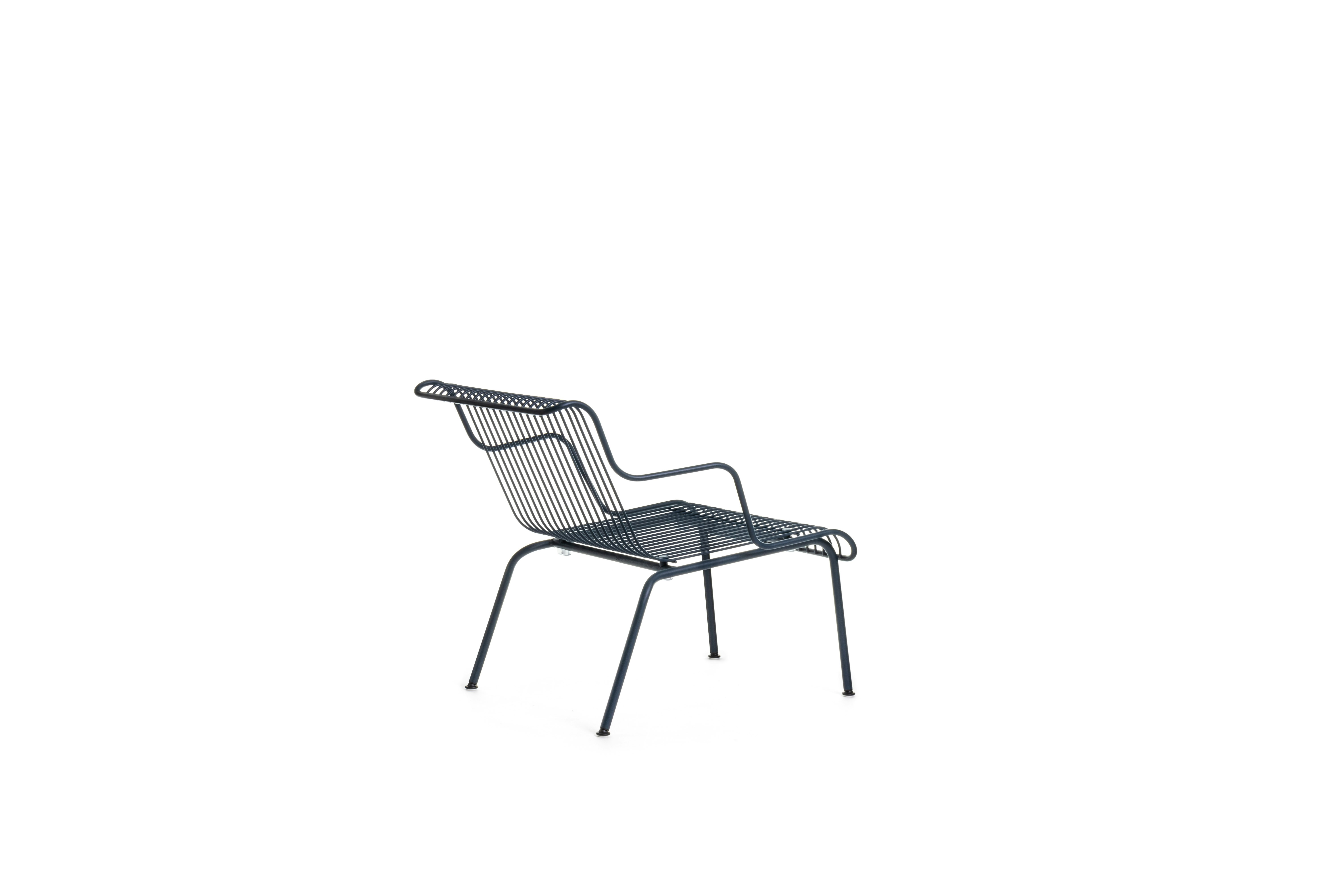 South Outdoor Lounge Armchair - Night Blue