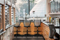 knoll works 2021 connected campus lab multigeneration by knoll stool high task